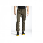 Jeans de travail rica lewis - homme - taille 48 - multi poches - coupe droite confort - fibreflex - twill stretch - kaki - jobc