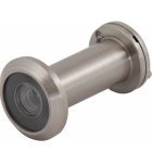 Judas optique nl 180° pour porte standard, aspect inox - bricozor