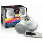 Kit 2 ampoules led musicales bluetooth