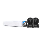 Kit vidéosurveillance ip 2 caméras kit-2-fn8108h-x5-b-hdd