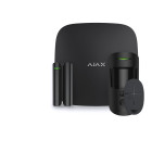 Kit d'alarme ajax hub2 (gsm + ethernet) noire, avec fonction levée de doute