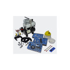 Kit compresseur airbrush aérographe professionnel avec 3 pistolets Helloshop26 2016018