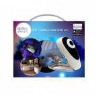 Kit de 3 cameras wifi hd - vision nocturne - détecteur de mouvements et capteur de son - compatible amazon alexa & google home