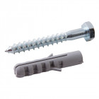Kit pour l'installation d'antennes paraboliques - M8 x 60 mm