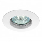 Kit Spot led GU10 5 watt (eq. 50 watt) - Support Blanc - Couleur eclairage - Blanc chaud 3000°K, Type Support - Rond fixe 85mm