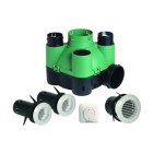 Kit VMC Sekoia simple flux 4 piquages + inverseur - ALDES