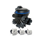 Kit VMC simple flux BAHIA OPTIMA Aldes HygroB 2 à 5 sanitaires 11033217 6 piquages