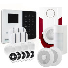 Alarme maison sans fil ip ipeos kit 12 md-334r