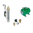 Composez votre surpresseur pompe immergee 750 w - 1 turbine laiton reservoir horizontal 100 l