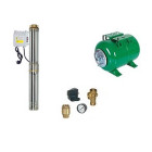 Composez votre surpresseur pompe immergee 750 w - 10 turbines reservoir horizontal 100 l