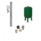 Composez votre surpresseur pompe immergee 1100 w - 19 turbines reservoir vertical 300 l