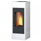 Poele a granulés carya lp9 blanc