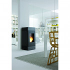 Poele a granulés lilium lpe6 gris Poele a granulés lilium lpe6 gris