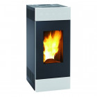 Poele a granulés lilium lpe9 blanc Poele a granulés lilium lpe9 blanc