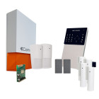 Alarme maison connectée secur hub ip + module gsm 2g - kit 3 - comelit