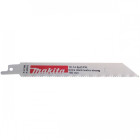 Lame Bi-Métal toutes sortes de bois avec restes de métal, acier 2,5mm (palettes) Longueur utile 205mm, Qté 5 - MAKITA - P-47195