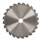 Lame de scie pour travail du bois - 250 x 30 mm 24 dents