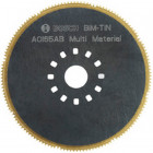 Lame segments, Réf. Bosch : ACZ 85 EB, Qualité de lame de scie BiM-TiN, Ø 85 mm, Utilisation : Pour le placoplâtre, les plaques de fibres de ciment