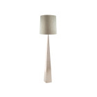 Lampadaire ascent, nickel poli, sans abat-jour