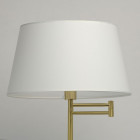 Lampadaire doré megapolis 1 ampoule 150 cm