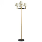 Lampadaire laiton neoclassic 4 ampoules 155 cm