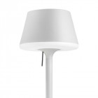 Lampadaire moonlight, polyéthylène, blanc
