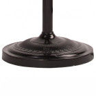 Lampadaire noir classic 6 ampoules 170 cm