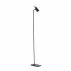Lampadaire noir/cuivre lao