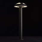 Lampadaire noir street 1 ampoule 70 cm