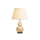 Lampe autumn leaf, porcelaine, sans abat-jour