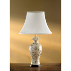 Lampe brid crackle, porcelaine, sans abat-jour