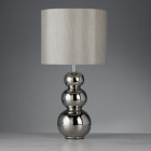 Lampe de table ashmore, céramique, avec abat-jour