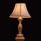 Lampe de table beige country 1 ampoule 67 cm