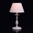 Lampe de table blanche classic 1 ampoule 50 cm