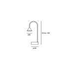 Lampe de table décorative ding led 12 ampoules