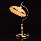 Lampe de table dorée classic 1 ampoule 44 cm