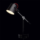 Lampe de table noire megapolis 1 ampoule 63 cm