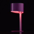 Lampe de table violette megapolis 1 ampoule 33 cm