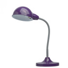 Lampe de table violette megapolis 1 ampoule 45 cm