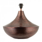 Lampe gwendoline, cuivre antique, sans abat-jour