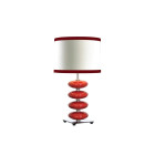 Lampe onyx red, sans abat-jour