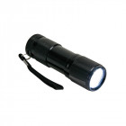 Lampe Torche - 9 Leds - Aluminium