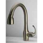 Latoscana – robinet de cuisine -  finition nickel brossé