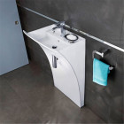 Lavabo céramique allure blanc sarreguemines