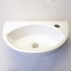 Lave main ovale - céramique - 40x29 cm - elipse