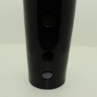 Lave main totem cylindre - céramique noir - 39x83 cm - star