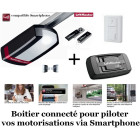 Kit complet de motorisation porte de garage lm60evs+boitier connecté pilotage via smartphone - liftmaster