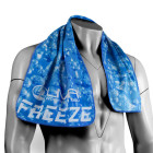 Serviette rafraîchissante freeze imprime bleu t.u - LMA - 99135
