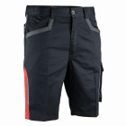 Bermuda FACOM Turn Noir/Gris/Rouge Taille XXL - FXWW6000E-XXL