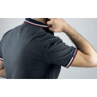 Polo de travail Lord LMA Gris chiné foncé T.5 - 9285